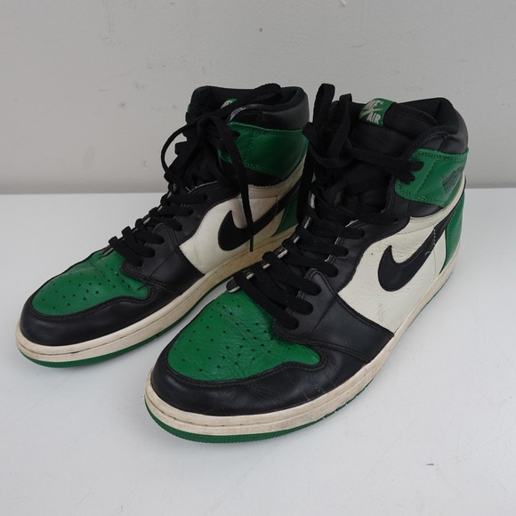 Air Jordan 1 Retro High OG Shoes Mens Size 12 555088-302 Nike Pine Green 2018